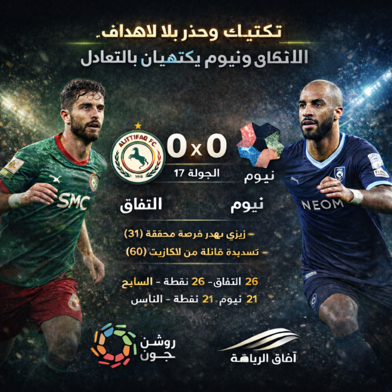 تعادل سلبي بين الاتفاق ونيوم