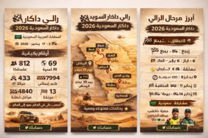 رالي داكار السعودية 2026 التحدي الصحراوي