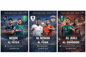 مباريات الدوري السعودي – الجولة 14