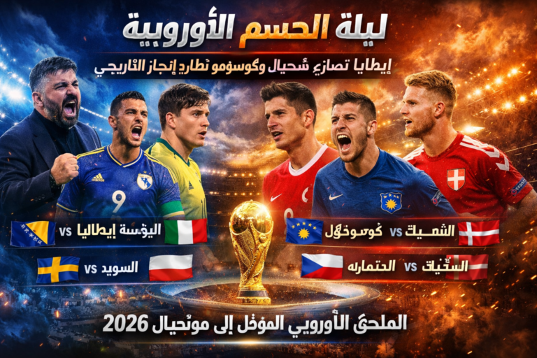 ليلة الحسم الأوروبية لكرة القدم