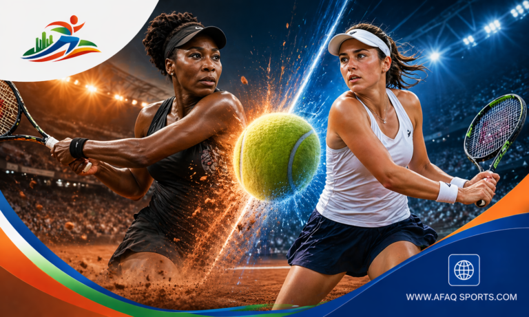 ودعت أسطورة كرة المضرب الأميركية فينوس ويليامز، المصنفة 479 عالميًا،