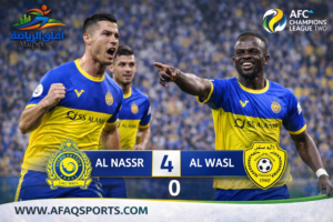 النصر يكتسح الوصل برباعية نظيفة ويتأهل إلى نصف نهائي دوري أبطال آسيا 2 بقيادة رونالدو وماني