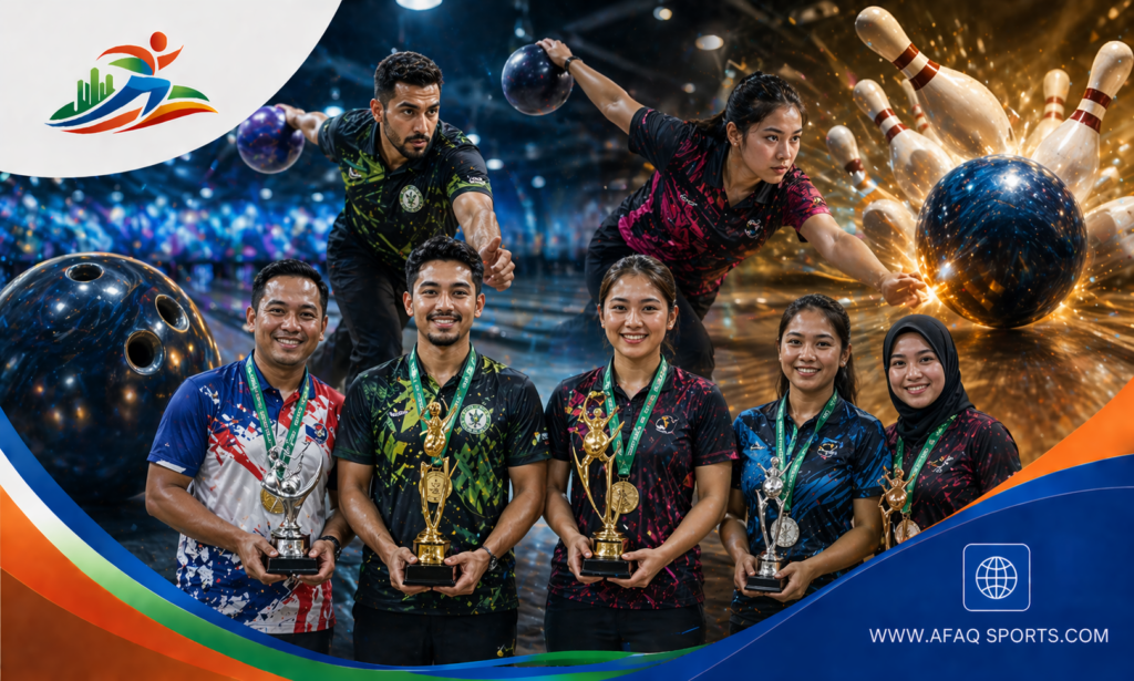 مسابقة بولينغ مثيرة وتكريم الأبطال