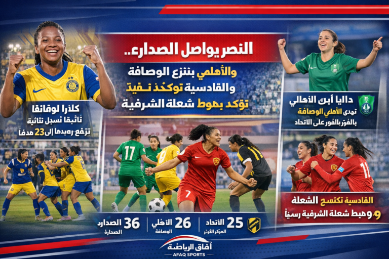 أخبار الدوري النسائي السعودي المتجددة