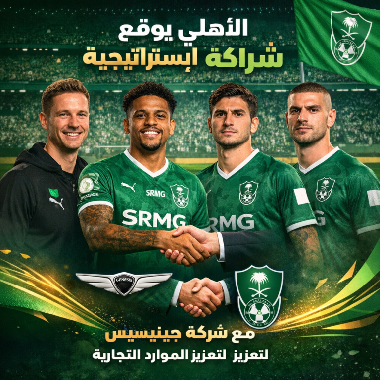 الأهلي يوقع شراكة مع جينيسيس