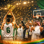 فوز فريق كرة السلة السعودي