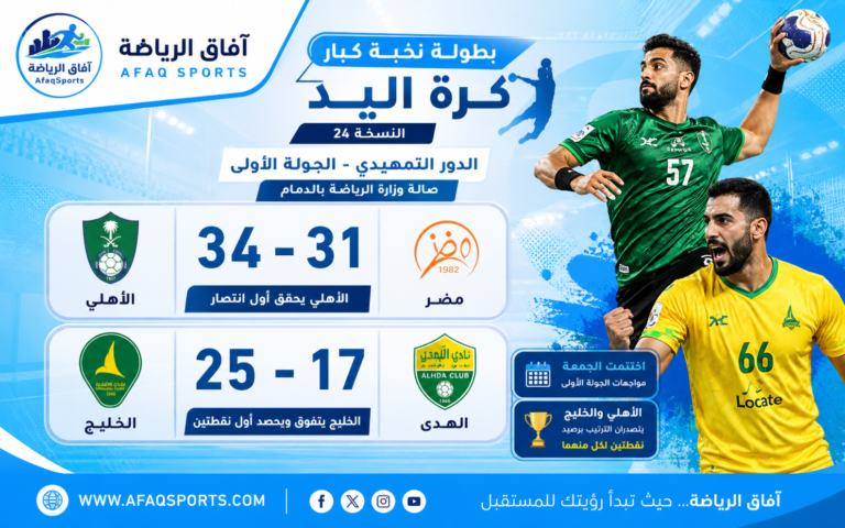 بطولة كرة اليد 24 في الدمام