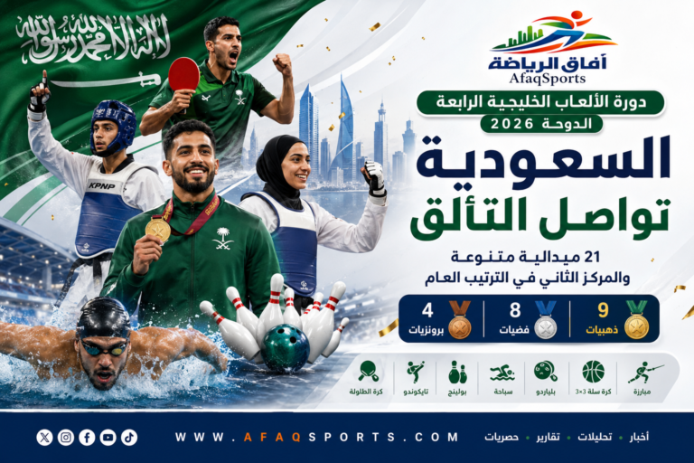 تتألق في الألعاب الخليجية