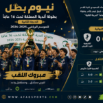 تتويج نيوم بطل البطولة تحت 16