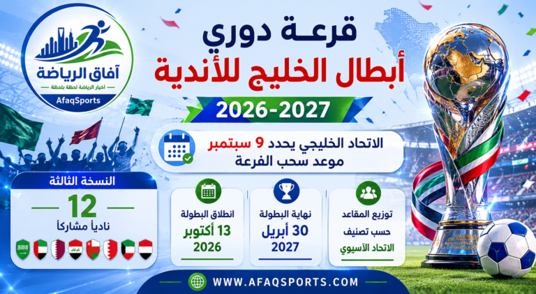 02 قرعة دوري أبطال الخليج 2026