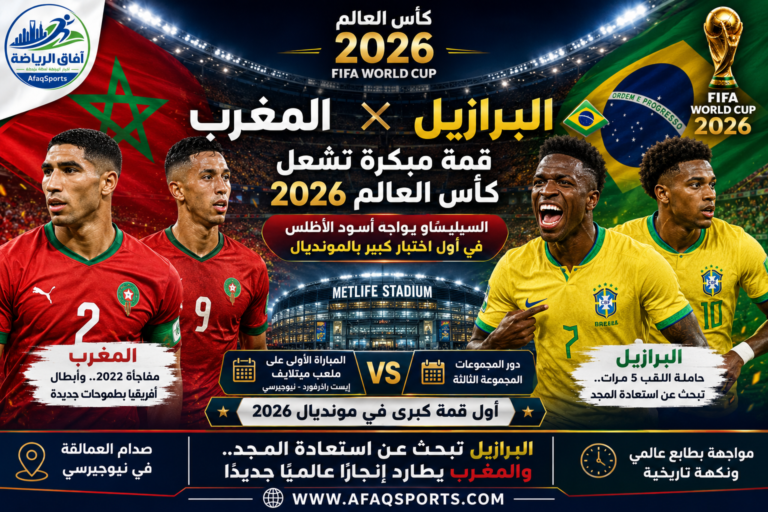 قمة مبكرة في كأس العالم 2026