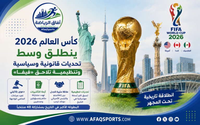 كأس العالم 2026 تحديات مع FIFA