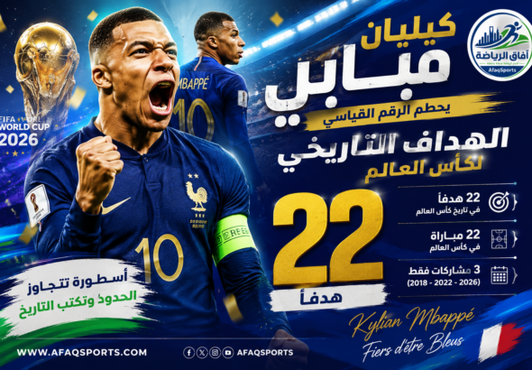 كيليان مبابي يحطم الأرقام
