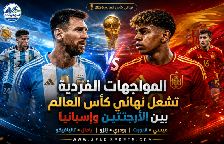 مواجهة نارية بين الأرجنتين وإسبانيا