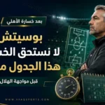 09 02 بوسيتش لا نستحق الخسارة.. وفي حياتي لم أشاهد هذا الجدول